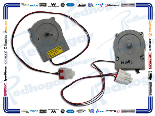 MOTOR DIFUSOR FLECHA LARGA 13V 200mA 2.7W (RDA056S13) AMARILLO (EAU62064601)