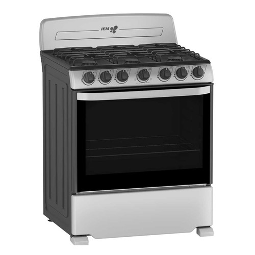 ESTUFA GAS 76CM IEM PLATA MERCURY (EI3020BAPS1)