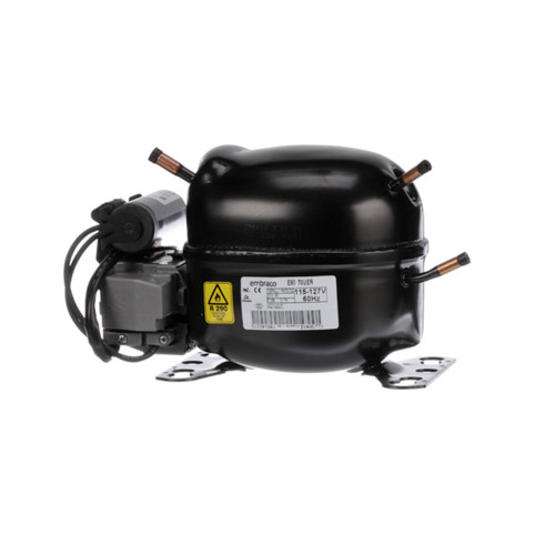 COMPRESOR 1/4L HP R290 115-127 V-60 HZ  BAJO/MEDIO PRESION DE RETORNO BAJO CONSUMO EMBRACO. (EMI70UER-115)