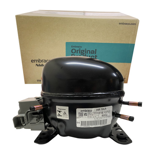 COMPRESOR 1/5+ 1/4  R/DOM/COMERCIAL 134a 115v 60Hz   EMBRACO w910010024 NF7.3FX.2 EGYS70HLP EGX70HLC (EMR70HLR)
