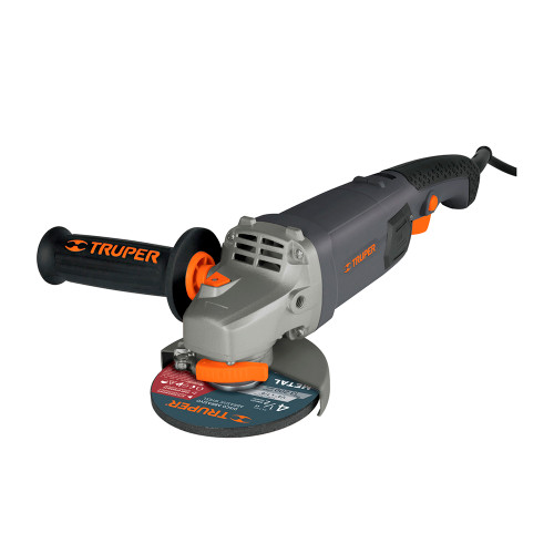 Esmeriladora angular 4-1/2" 1250 W, industrial, Truper 12873  ESMA-4512n (ESMA-4512N)