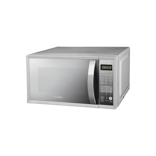 HORNO MICROONDAS 0.7  MABE SILVER ESPEJO PANEL TOUCH BOTON +30 SEGS 6 FUNCIONES RAPIDAS (HMM70SEJ)