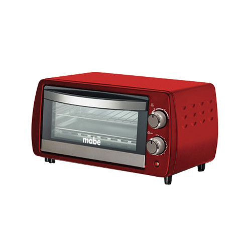 HORNO TOSTADOR MABE ROJO ASAR CALENTAR Y GRILL (HTM09R)