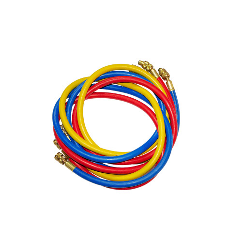 JGO (3) MANGUERAS MANOMETROS 60" R502 R134 R22 R12 500psi (HU-60)