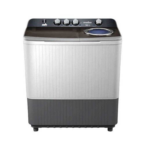 LAVADORA 2 TINAS 16 KG MABE BLANCA (LMDX6124HBAB0)