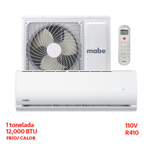 MINISPLIT 1 TON 110V  FRIO/CALOR BLANCO 12000 BTUS (MMT12HABWCAME2)