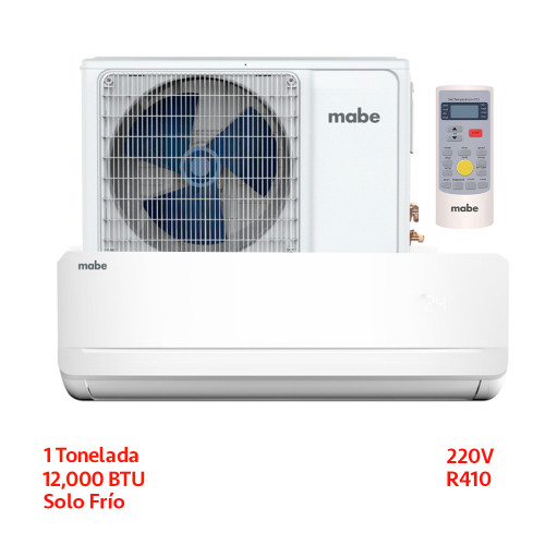 MINISPLIT 1 TON 220V  FRIO/CALOR  BLANCO On/Off (MMT12HDBWCAAXME8)