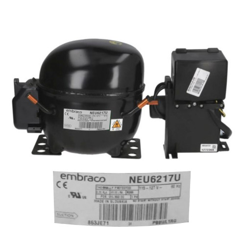 COMPRESOR 1/2 R290 115-127 V-60 HZ M/HBP OPERACION DE RETORNO EMBRAC (NEU6217U-115)
