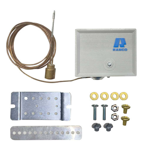 CONTROL DE PRESION  BANCO DE HIELO RANCO BANK ICE CONTROL 018-100   27.5°F DESCONECCION -34.5 °F CONECCION TEM FIJA 32°F  LONG 76"  SPST DE BULBO (O18-100)