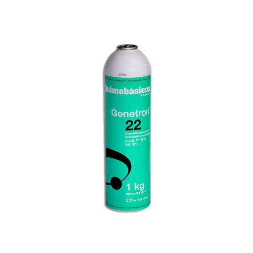 ECONOLATA GAS 1 KG. R22 GENETRON usar RR0152 (OX01119)