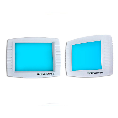 TERMOSTATO DE PARED  TOUCH SCREEN 5-2 DIAS 24V O 3V DC PILAS  FUNCIONES 3CALOR/2FRIO (PS5000-RS)