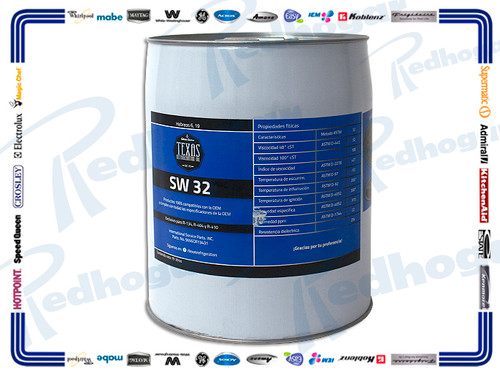 ACEITE POLIOLESTER TEXAS CUBETA 19 LITROS SW32 (RL32C)