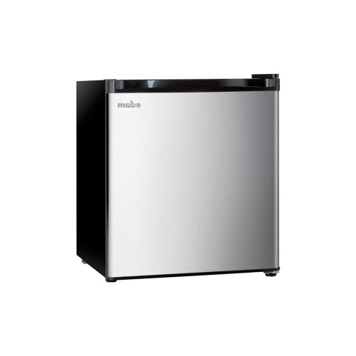 FRIGOBAR 1 PUERTA 45.8 LT  MABE INOX  BOTELLAS DE HASTA 2 LTS EN PUERTA COMNPRESOR GAS R600 ECOLOGIC (RMF0260XMXX3)