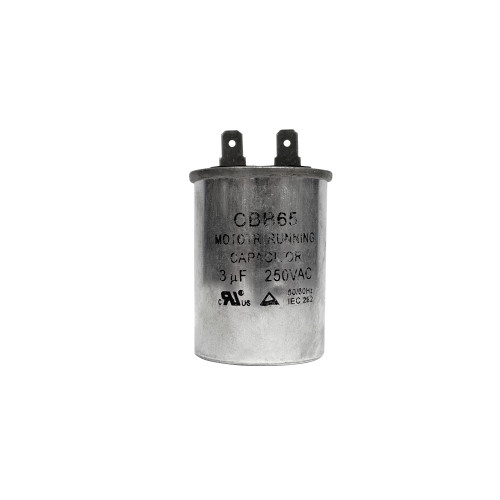 CAPACITOR TRABAJO 3 MF REDONDO ALUMINIO 250 VAC 5.5 CM (ALT) (RP0325)
