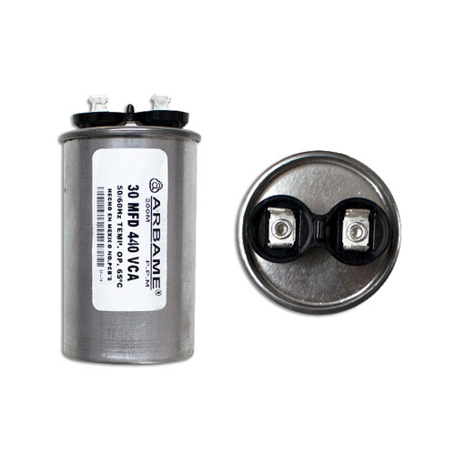 CAPACITOR TRABAJO 30 MF REDONDO ALUMINIO 440 VAC (RP3044R)