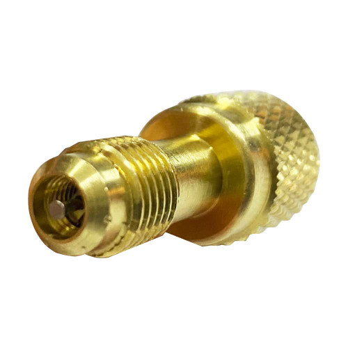 ADAPTADOR R410 RIGIDO CON VALVULA 5/16 HEMBRA 1/4 MACHO (RPAR51614)