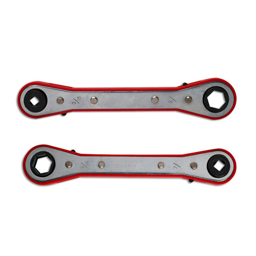 LLAVE MATRACA DOBLE PUNTA CUADRADA/HEXAGONAL 3/16, 1/2, 1/4, 9/16 (RPCT123)