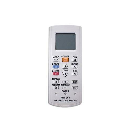 CONTROL REMOTO UNIVERSAL, 1.000 FRECUENCIAS C/BOTON PARTA ENFRIAMIENTO Y CALENTAMIENTO INTELIGENTE (RPCU10001)