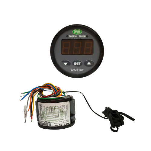CONTROLADOR INDICADOR TEMPERATURA 110/220V FULL GAUGE (RPMT516C)