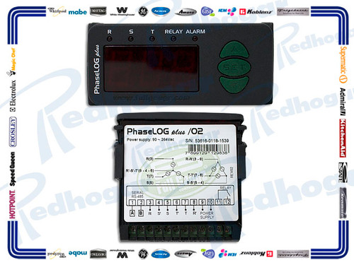 MONITOR DE VOLTAJE PHA 3 CARGAS TRIFASICAS PLUS FULL GAUGE (RPPHASELOGE)