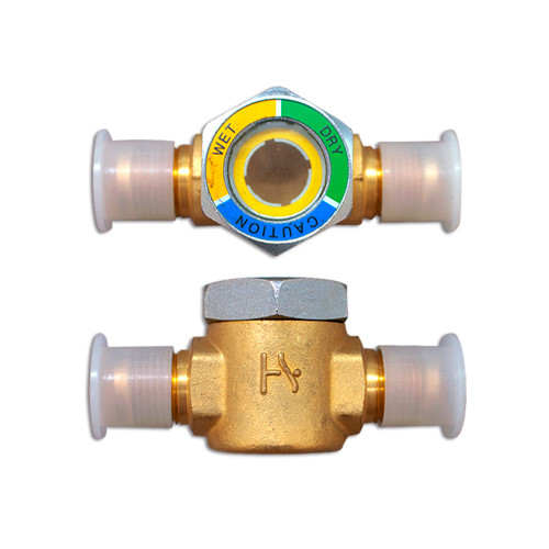 INDICADOR HUMEDAD VISOR DE LIQUIDO 3/8 R22/R404 FLARE (RPVL38)