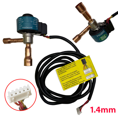 VALVULA EXPANSION ELECTRONICA FULLGAUGE 1.4 MM - FULL GAUGE (SIN KIT CONTROLADOR VX-1025) (SB114)