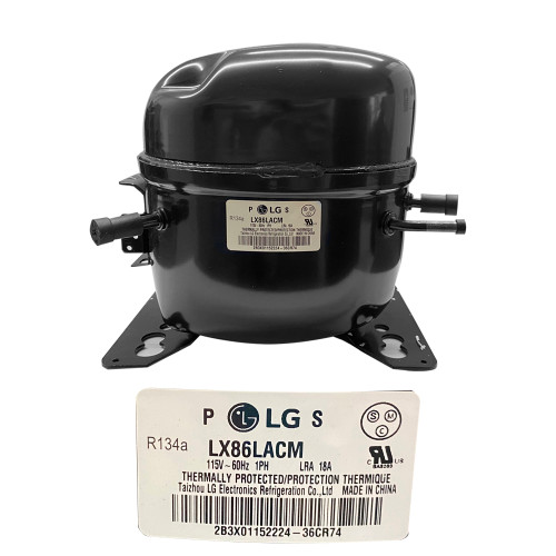 COMPRESOR LG R134a ld72lacm TCA30358201 TCA32194301 2521JA1006E  TCA31748001 (TCA37091209)