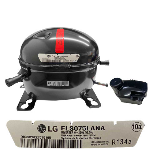 COMPRESOR LG INVERTER 134 FLA075LANA FLB075LANA FC75LBNA FC75LANE TCA35911903 TCA35911902 TCA35911907 TCA35911910  TCA36691608 TCA36691604 TCA36691602 TCA36691603 TCA38151706 TCA35893203 FLB075LBNA (TCA38091801)