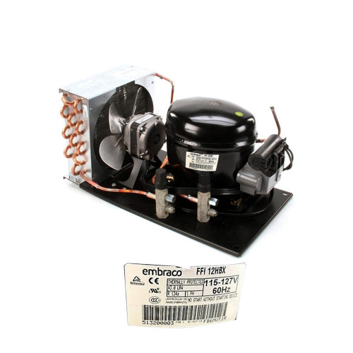UNIDAD CONDENSADORA EMBRACO   1/3+ HP L/MBP 115V 60HZ R134A (UFI12HBX1)