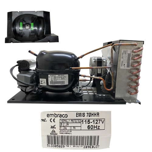 UNIDAD CONDENSADORA EMBRACO 1/5 R134A (UMIS70HHR)