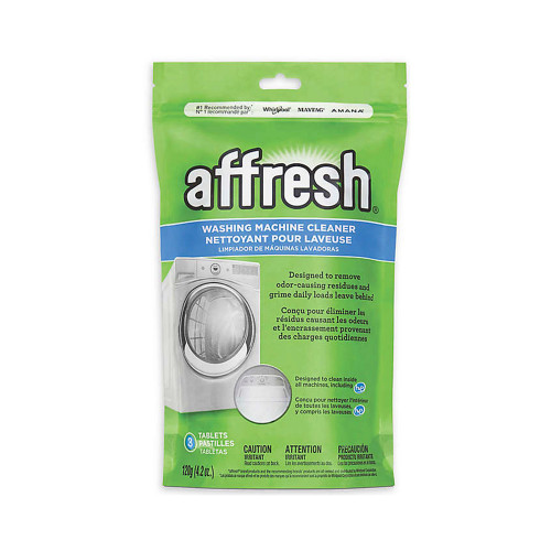 AFFRESH LIMPIADOR 3 PASTILLAS EN BOLSA PARA TINAS LAVADORAS  W10135699A 18001080 W10549846 W1054984 (W10135699)