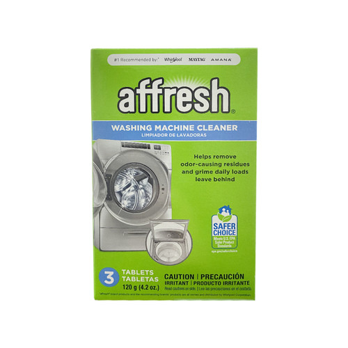 AFFRESH LIMPIADOR 3 PASTILLAS PARA TINAS LAVADORAS  W10135699A 18001080 W10549846 W1054984 W10549845 (W10135699)