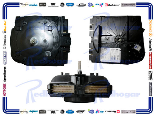 PROGRAMADOR LAVADORA NEGRO (W10243947)