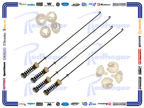 KIT SUSPENSION MISMO W10485421, W10110314, W10110313 USAR W10780046 (W10404706)