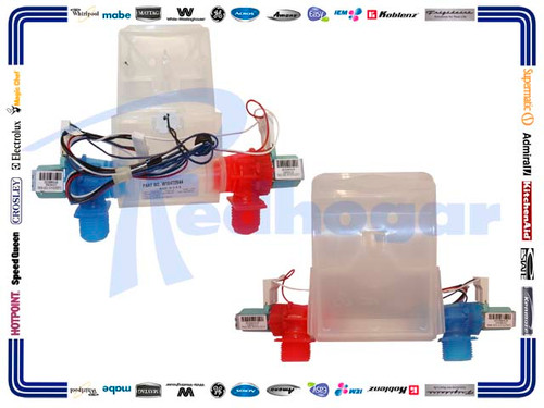 ELECTROVALVULA C/TERMISTOR ROCIADOR RECTO  usar W10683653 (W10472844)