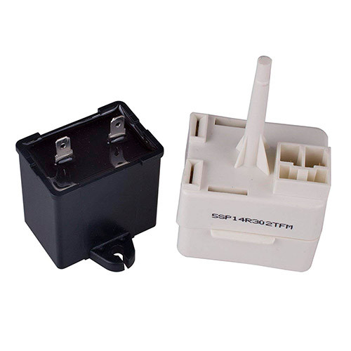 KIT ARRANQUE C/CAPACITOR1/4 PESADO P/NARANJA 6700556, 3023300 67003186 67003764 USAR W10613606 (W10613606VP)