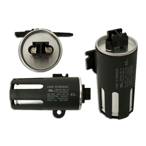 CAPACITOR 45 MF  INDUCTOR W10804665-WHI  W11158830 WPW10625045, W10390451 usar  W10804665 (W10625045)