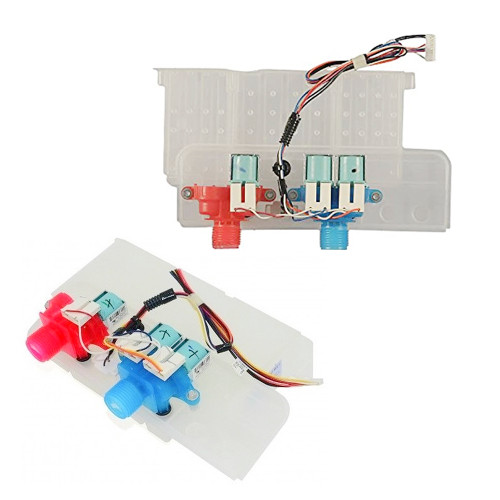 ELECTROVALVULA LAV WP DOBLE CON CAJA DISPENSADOR w10601447 (W11158805)