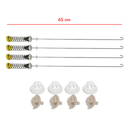 KIT SUSPENSION 65cm /amarilla  SUST.  W10645652 W10537442 W10537443 W10748953 W10821951 W10780045 W10748955 (W910010083)