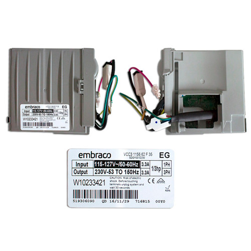 MODULO TARJETA INVERTER EMBRACO 200D5948P003 WR55X10490 W11087200 115662F35WHP  W10710090 200D5948P022  WR55X24143 (WPW10233421)