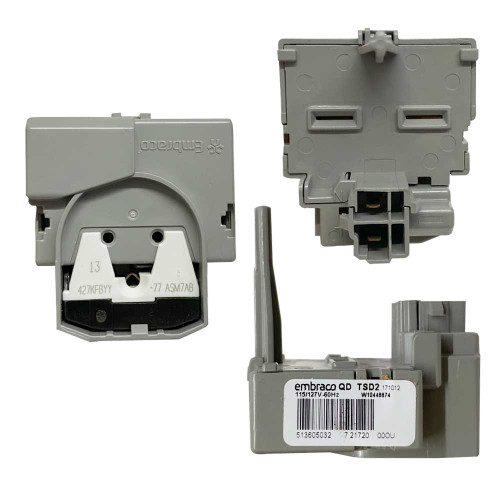 KIT ARRANQUE RELEVADOR embraco COMPRESOR 1/4 LIGERO  EM-Y-60HL- 513605032 197d8031p006 W10448874 (WPW10448874)