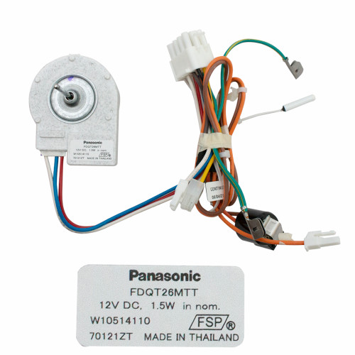 MOTOR EVAPORADOR C/TERMISTOR,W10466226, W10561029, W10514110 W11452196 (WPW10514110)