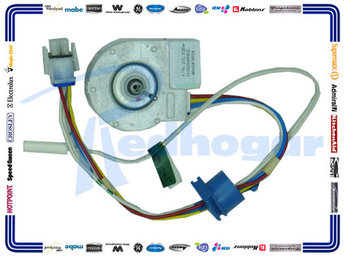 MOTOR ESQ. F/LARGA 9.75 V DC EVAPORADOR  C/TERMI  WR60X10154 USAR WR197D2039P013 (WR197D2039P012)
