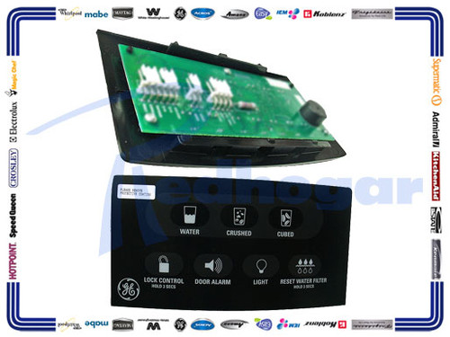 TARJETA DESPACHADOR HIELO Y AGUA MEMBRANAIDEM WR197D4576G028 (WR200D4157G075)