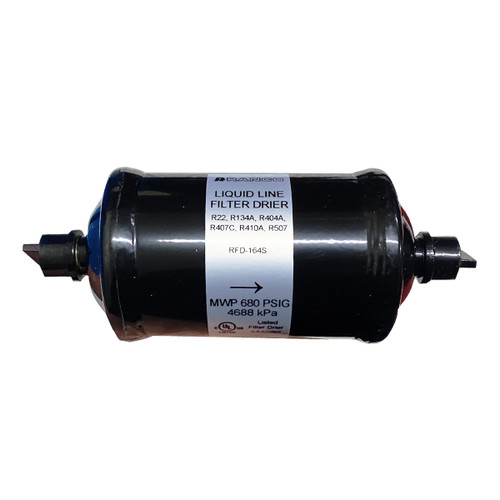 FILTRO DESHIDRATADOR ROBERTSHAW 16"CUBIC CAPACIDAD 1/2 SOLDABLE (RPFD-164S)