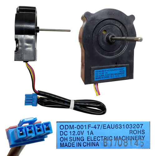 MOTOR DIFUSOR FLECHA ODM-001F-47 azul (EAU63103207)