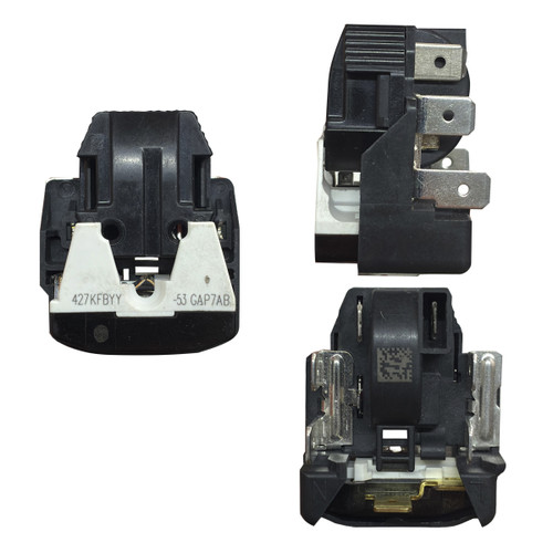 RELE Y PROTECTOR PTC REFRIGERADOR EMBRACO 1/4 1/5 1/6 1/8 1/10 (5304529507)