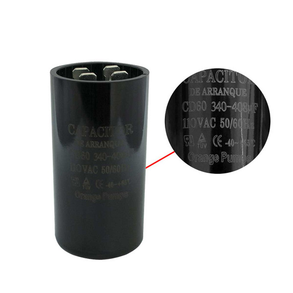 CAPACITOR 340-408 3/4- 1 HP usar CAP340C