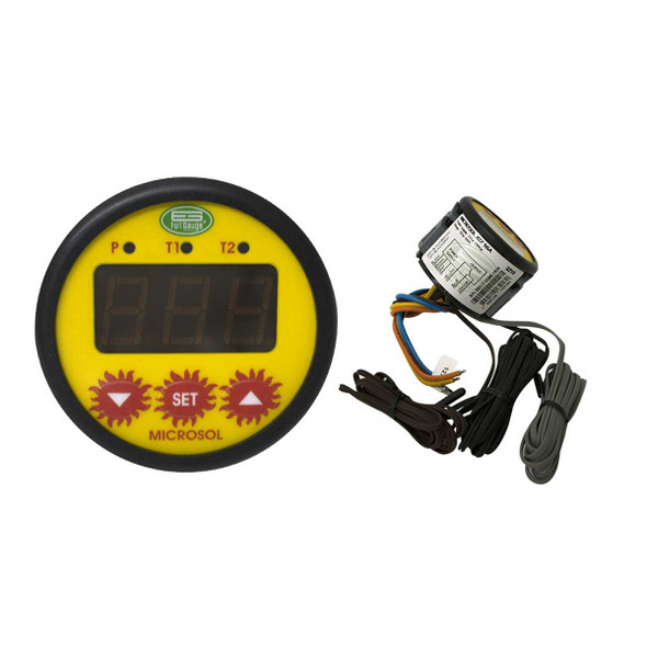 CONTROLADOR ELECTRONICO SOLAR 110/220V CILINDRICAS