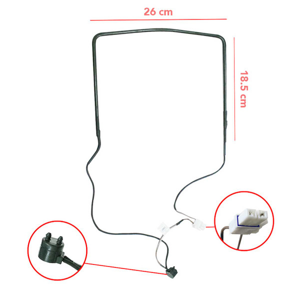 RESISTENCIA SAMSUNG TIPO U 110V 120W REFRIGERADOR 23 FT | DA47-00244P RESISTENCIA SAMSUNG TIPO U 110V 120W REFRIGERADOR 23 FT | DA47-00244P